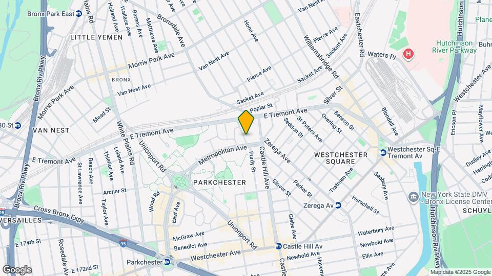 1722 Purdy St, Unit 4C Map and Location Details