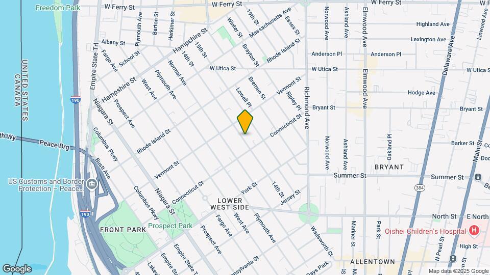 227 14th St Map and Location Details