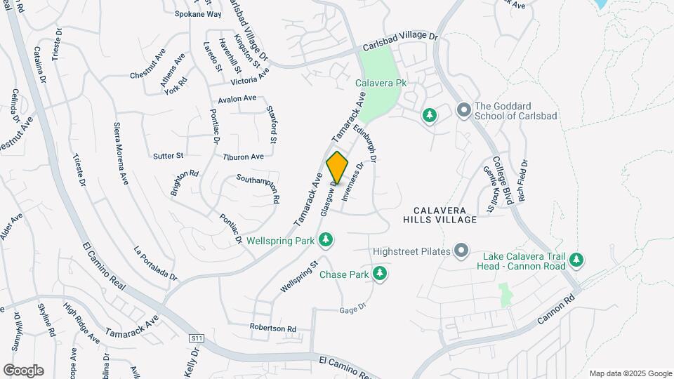 2725 Glasgow Dr Map and Location Details