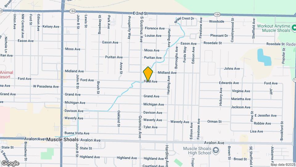 1004 Ford Ave Map and Location Details
