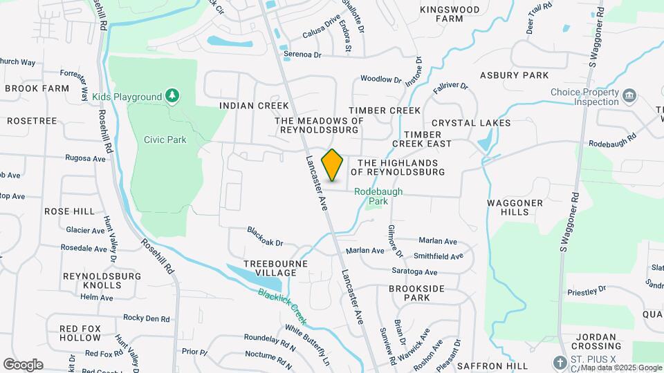 7200 Rodebaugh Rd Map and Location Details