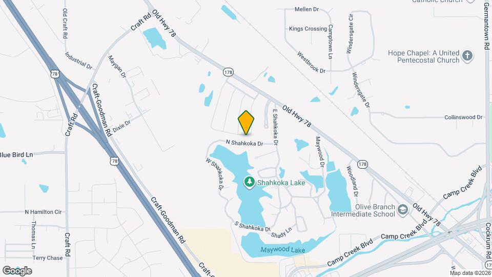 7843 Ferndale Dr Map and Location Details