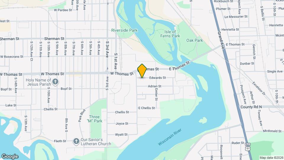 113 Edwards St Mapa y Detalles de la Ubicación