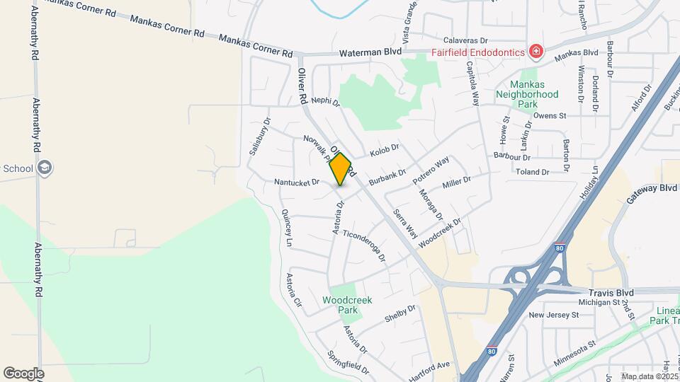 3401 Norwalk Pl Map and Location Details