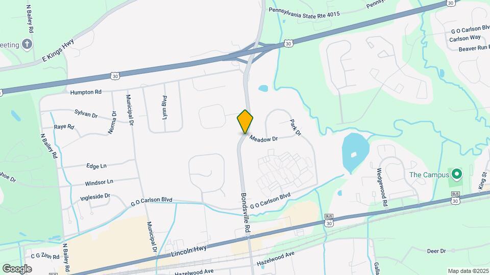 303 Bondsville Rd Map and Location Details