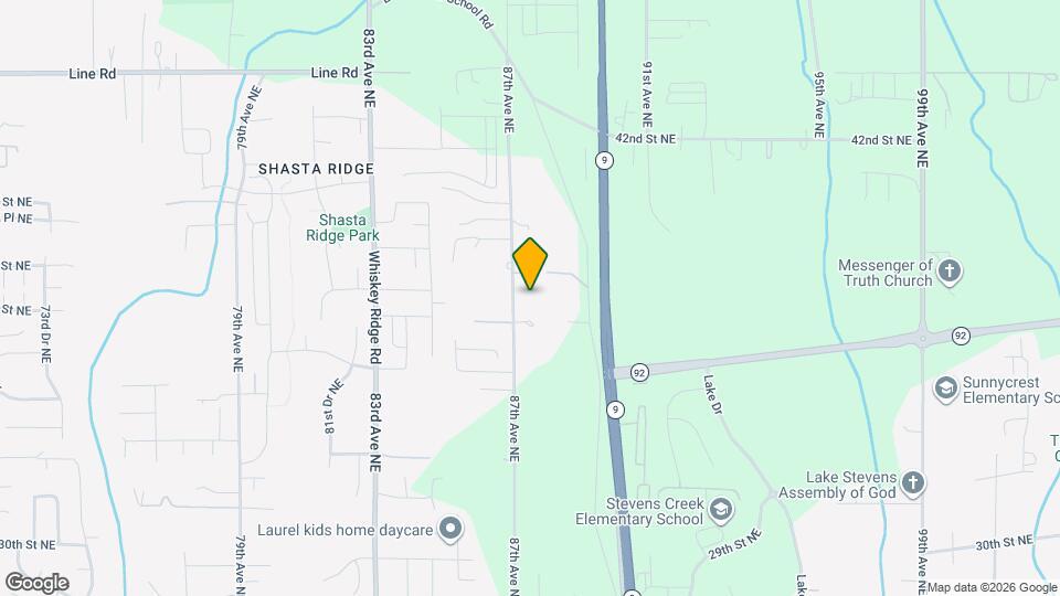 3709 87th Ave NE Map and Location Details