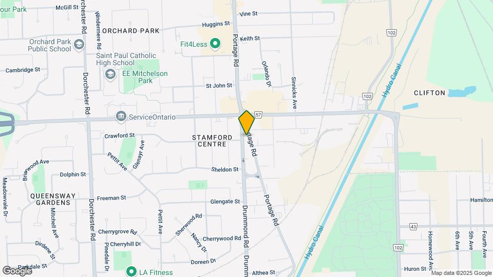 4099 Portage Rd Map and Location Details