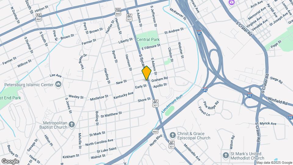 620-624 S Sycamore St Map and Location Details