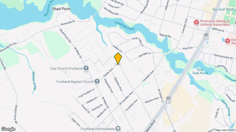 520 Clyde Ave Map and Location Details