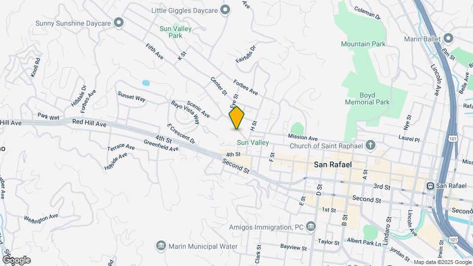San Rafael Rotary Manor Map and Location Details