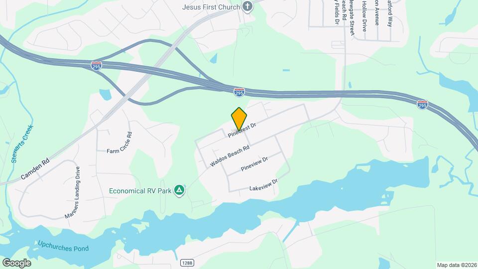 2715 Pinecrest Dr Map and Location Details