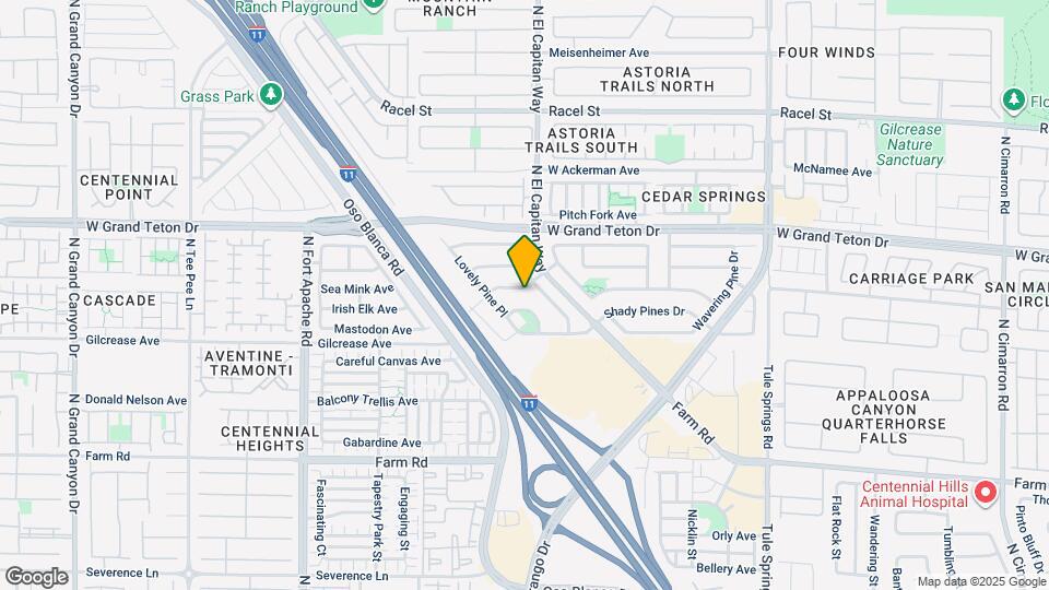 8805 W Pine Pitch Dr Map and Location Details