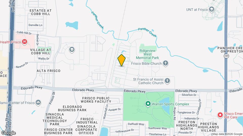 7313 Sprangletop St Map and Location Details