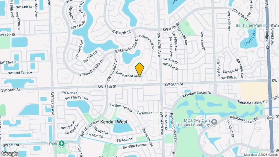 5436 SW 148th Pl Map and Location Details