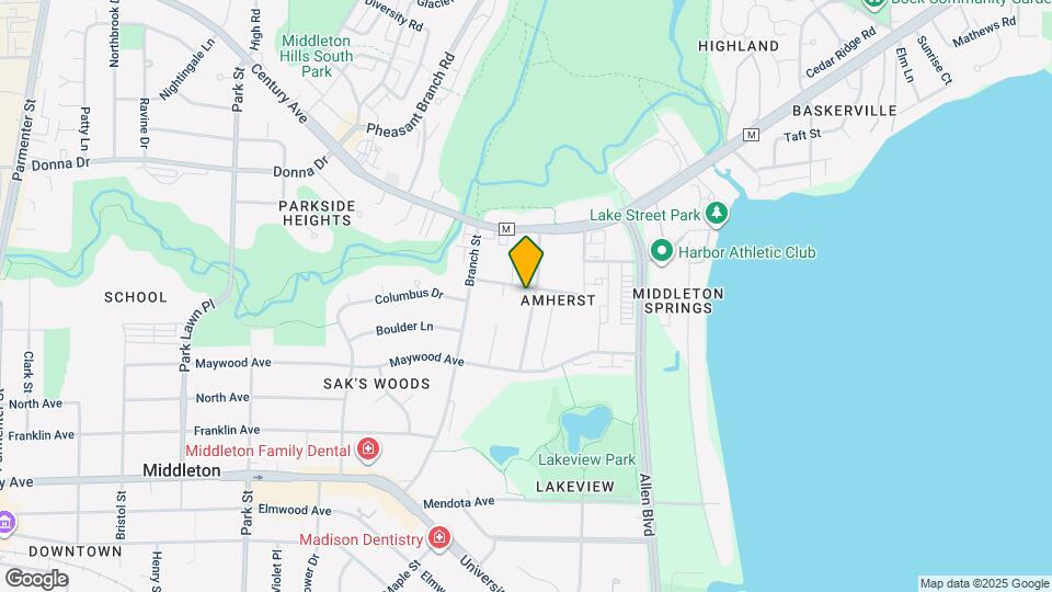 2424 Amherst Rd, Unit #2 Map and Location Details