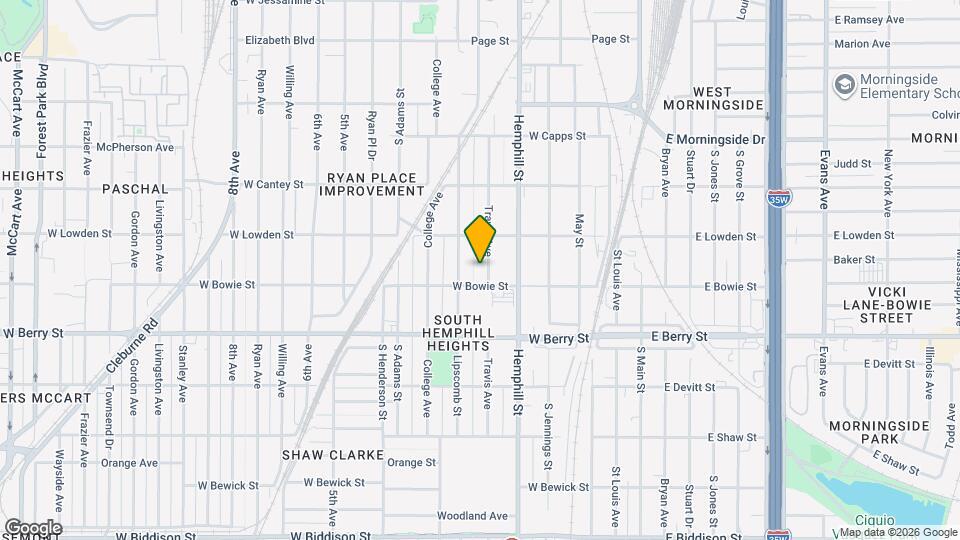 2932 Travis Ave Map and Location Details