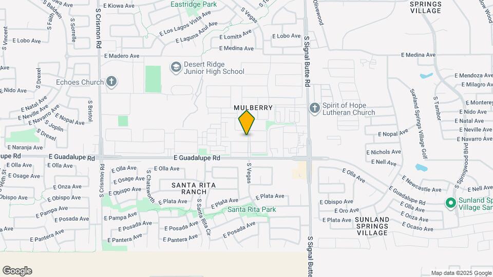 10538 E Naranja Ave Map and Location Details