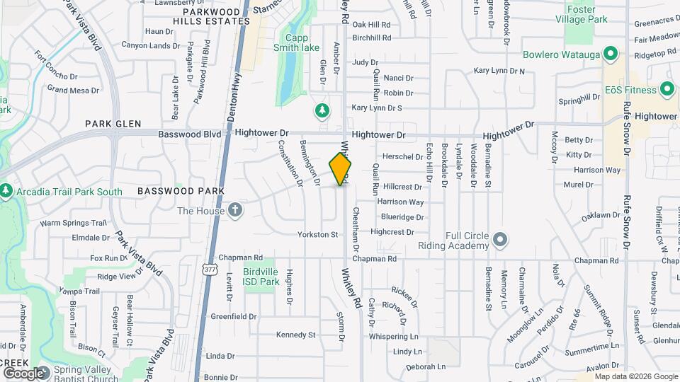 6948 Brandywine St Mapa y Detalles de la Ubicación