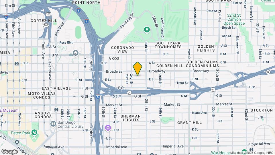 2428 E St Map and Location Details