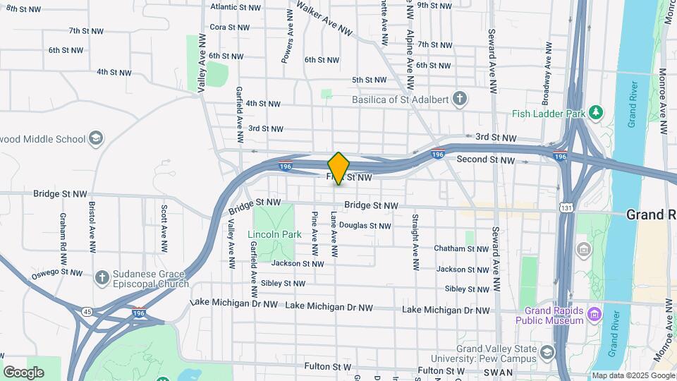 416 Lane Ave NW Map and Location Details