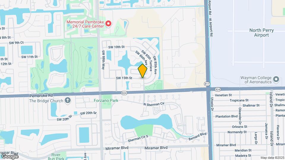 8600 SW 15th St Map and Location Details
