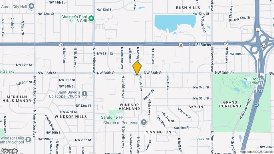 3604 Willow Springs Dr Map and Location Details