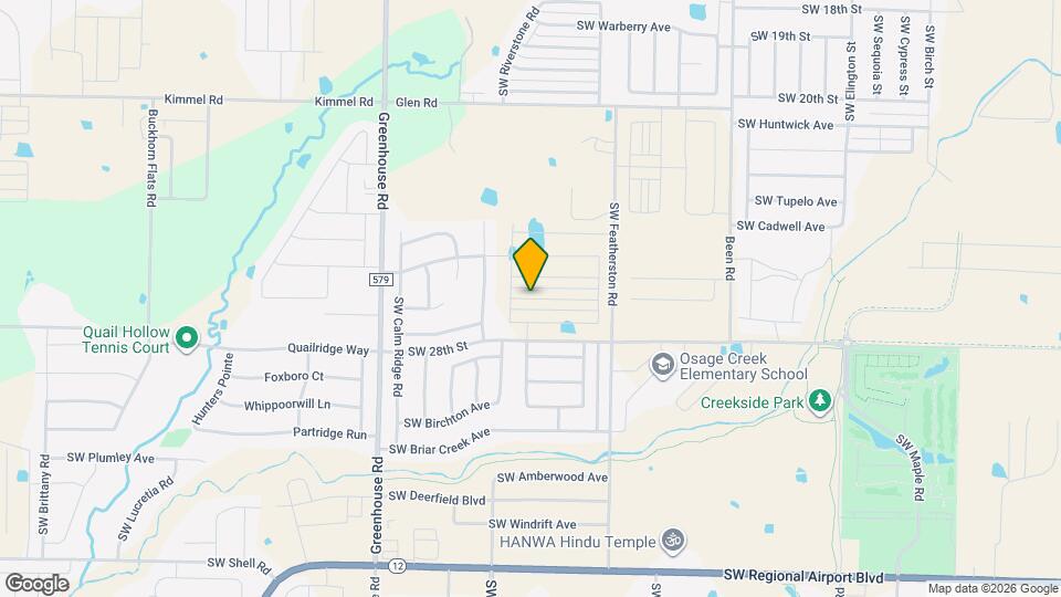 3202 SW Lovely Ln Map and Location Details