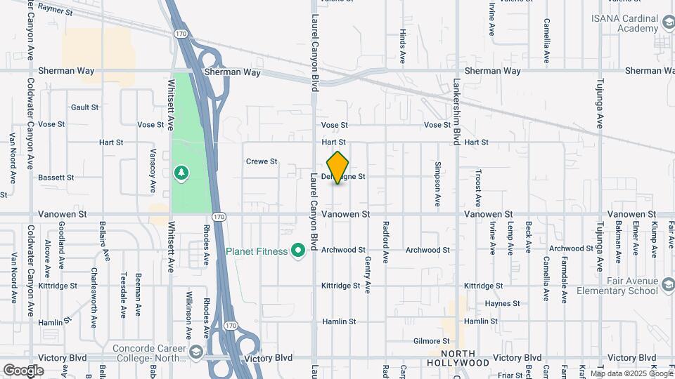 6842 Agnes Ave, Unit 3 Map and Location Details