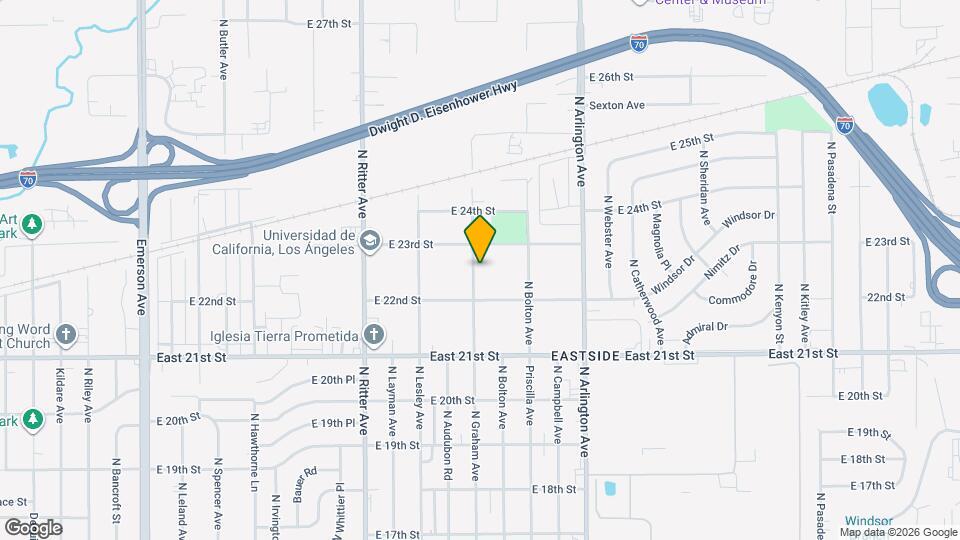2237 N Graham Ave Map and Location Details