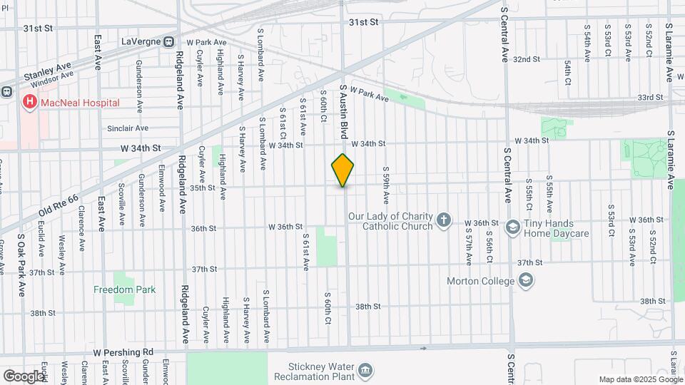 6005 W 35th St Map and Location Details