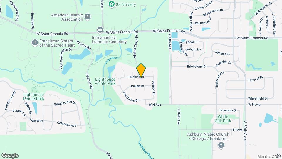 8566 Huckins Dr Map and Location Details