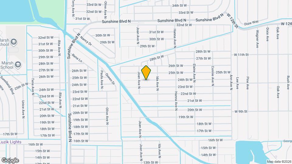 2913 24th St W Mapa y Detalles de la Ubicación