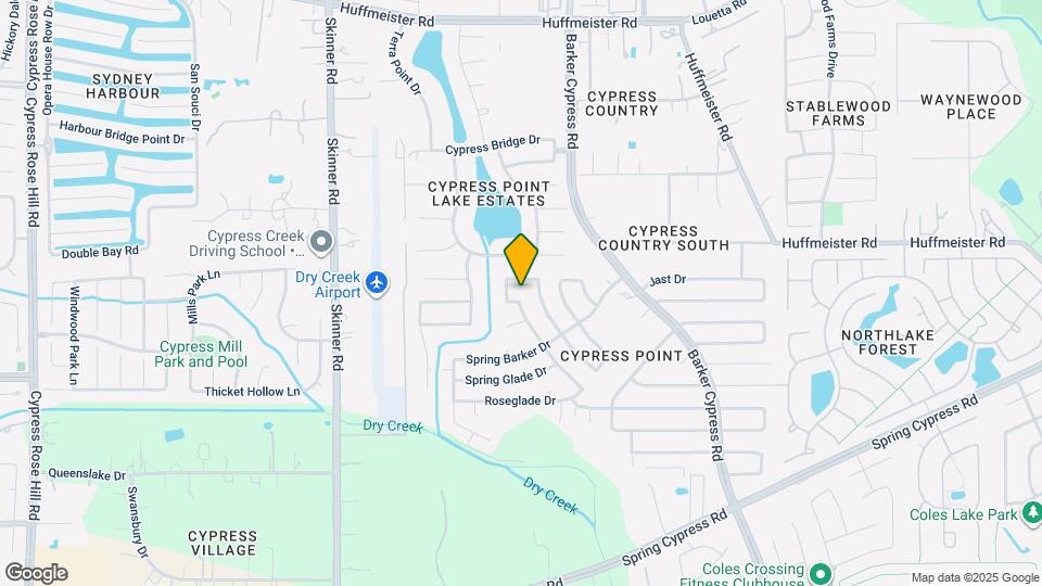 14502 Glade Point Dr Map and Location Details