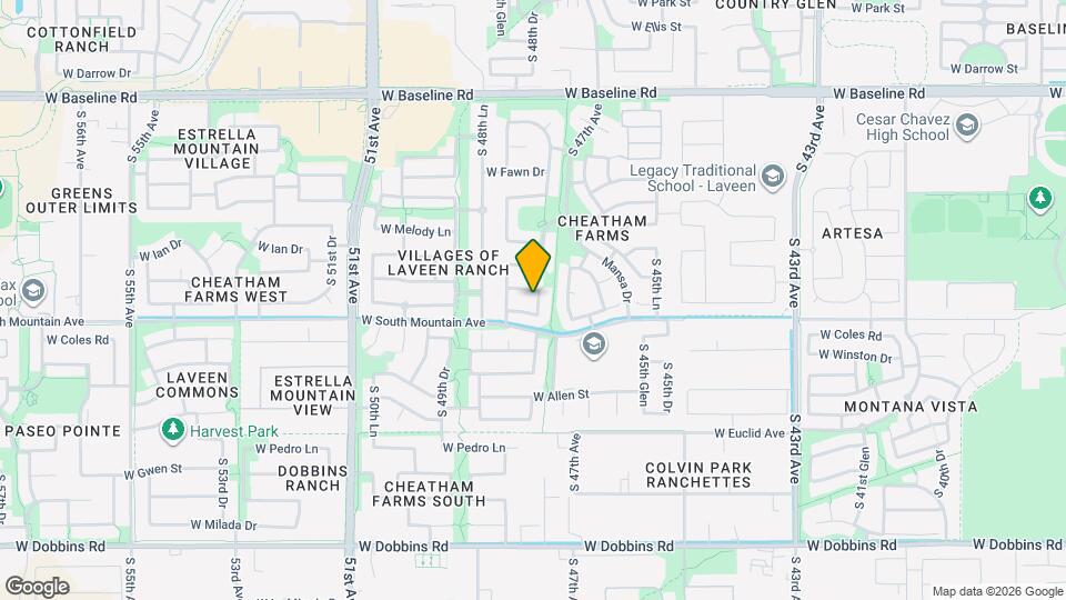 8310 S 47th Ln Map and Location Details