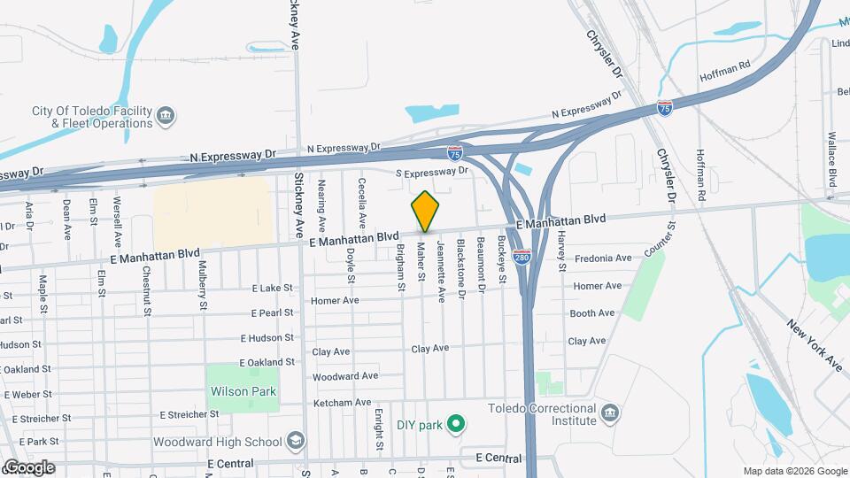 3474 Maher St Map and Location Details