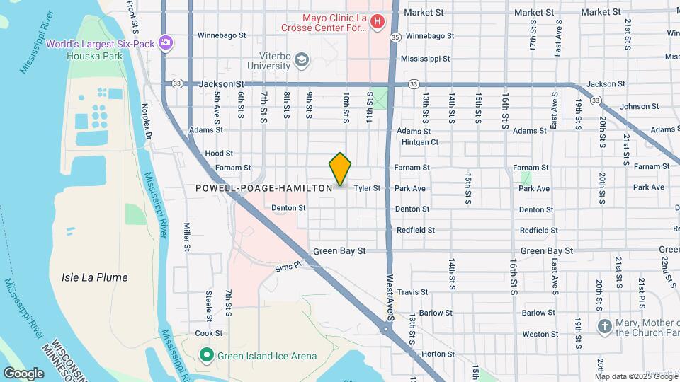 1502 S. 10th St. Map and Location Details