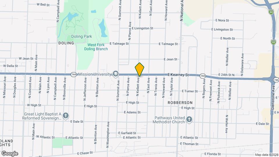 2346 N Kellett Ave Map and Location Details