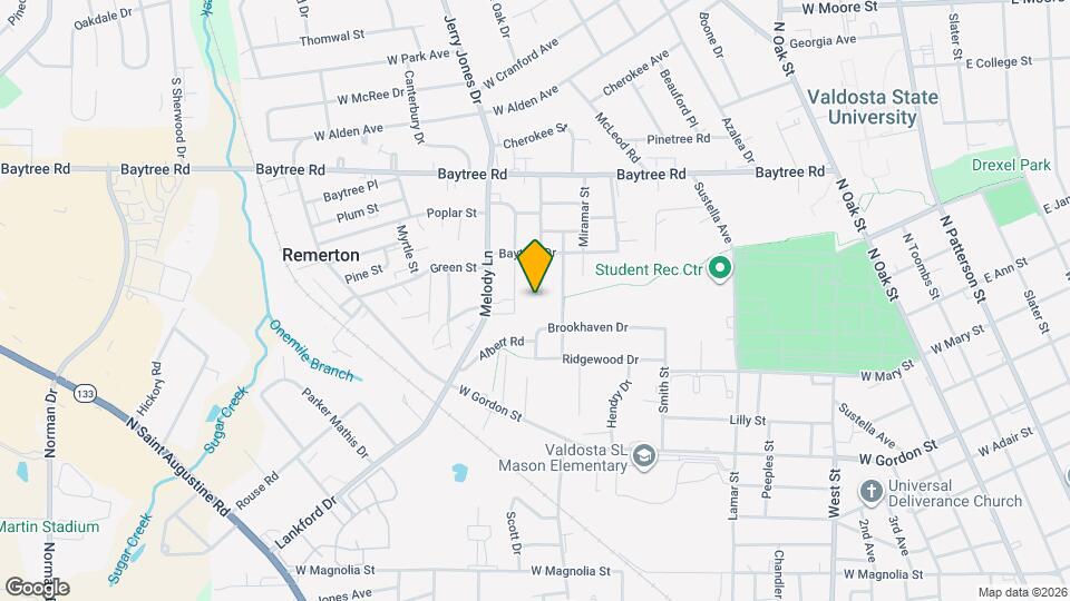 1196 McArthur Dr, Unit 4 Map and Location Details