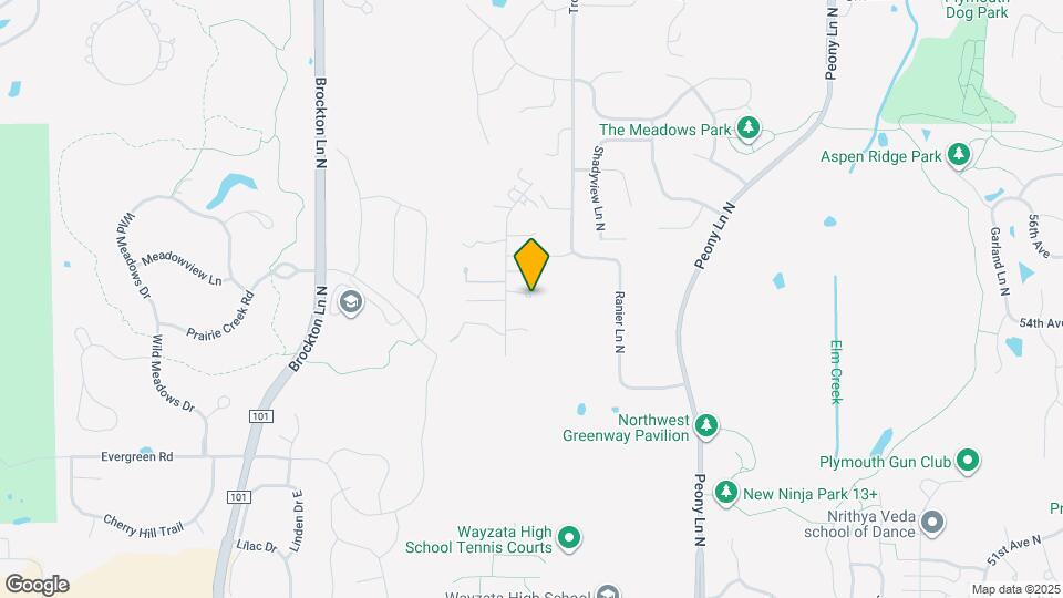 5500 Vagabond Ln N Map and Location Details