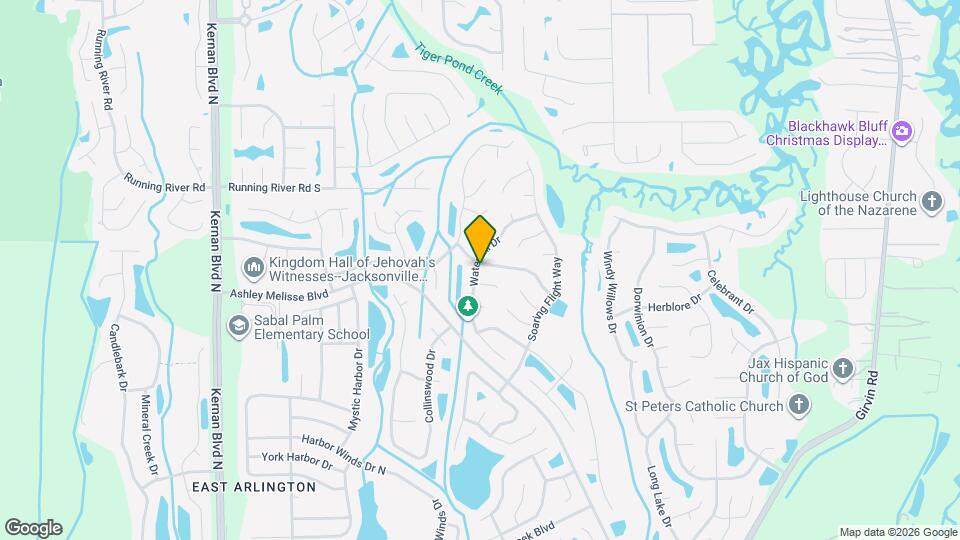 12302 Soaring Flight Dr Map and Location Details