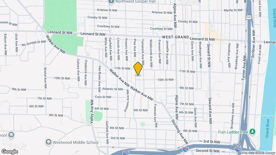 946 Pine Ave NW Map and Location Details