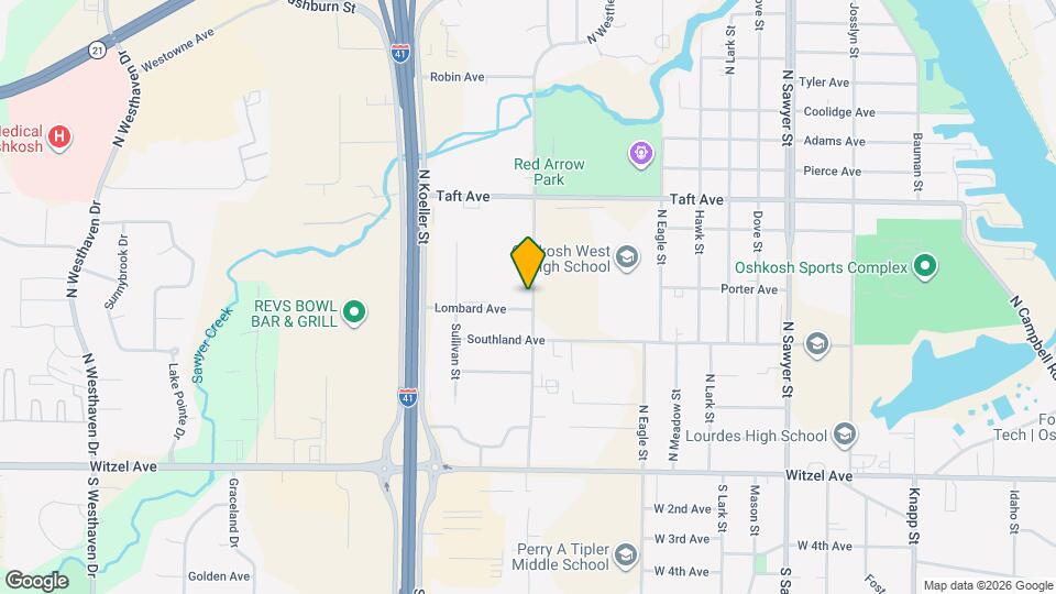 Westfield townhomes Mapa y Detalles de la Ubicación