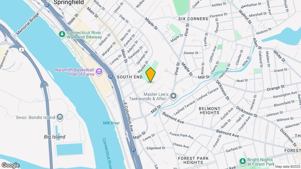 62 Acushnet Ave Map and Location Details