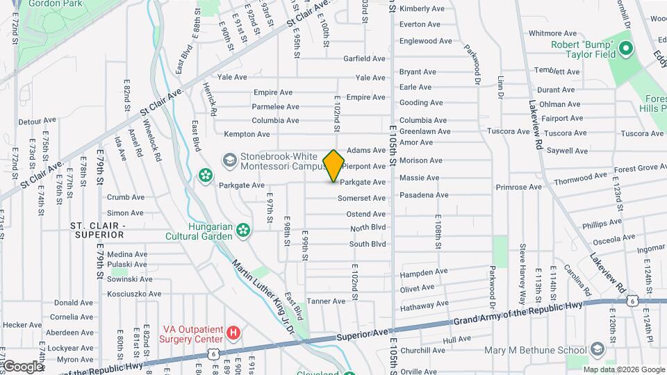 10022 Parkgate Ave Map and Location Details