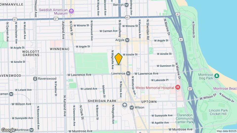 Gunnison Street Lofts Map and Location Details