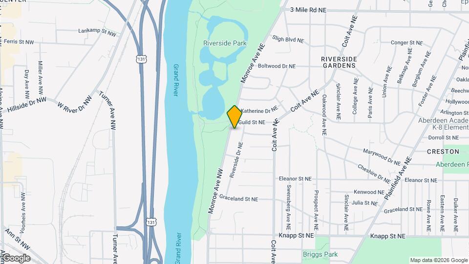 2332 Monroe Ave NE Map and Location Details