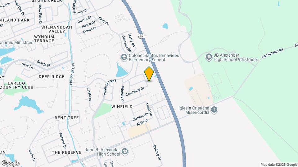 10523 Bear Creek Map and Location Details