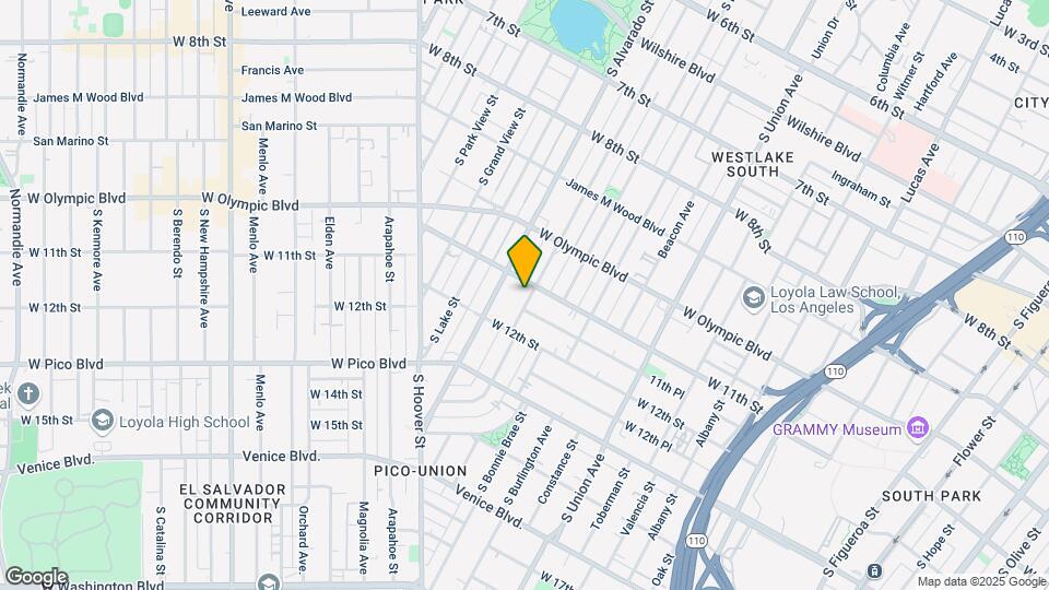 1111 S Westlake Ave Map and Location Details