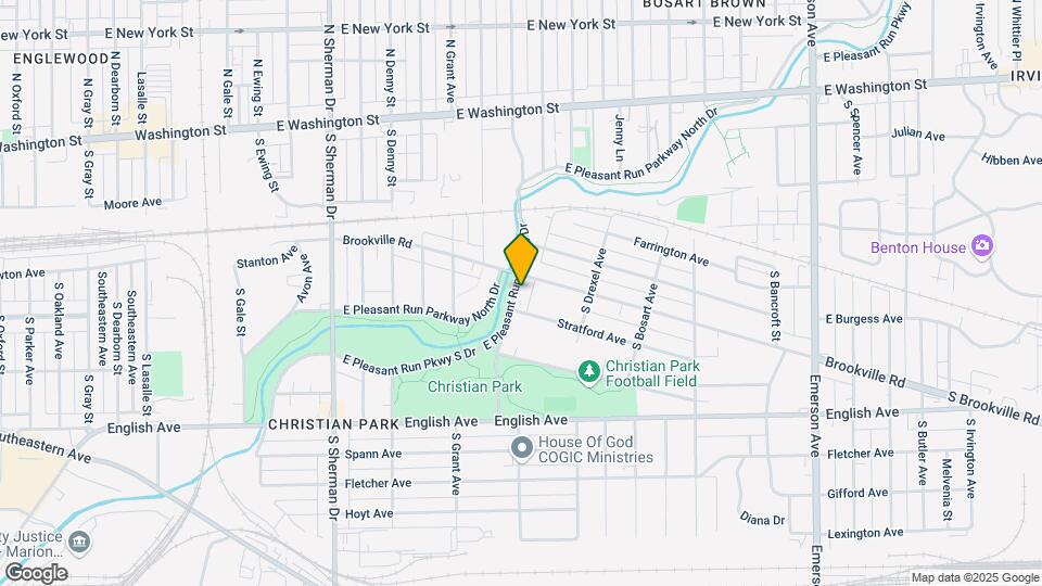 4213 E Pleasant Run Pkwy S Dr Map and Location Details