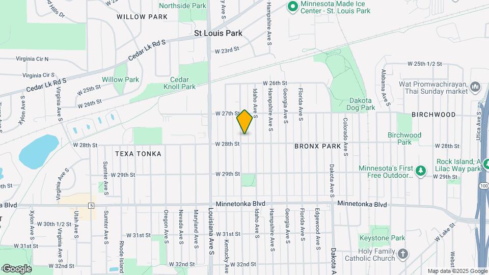 2747 Jersey Ave S Map and Location Details